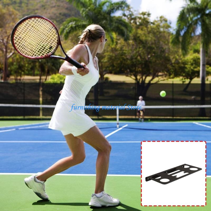 Sports Equipment Holder - Y5GD Rak Dinding Raket Tenis Besi