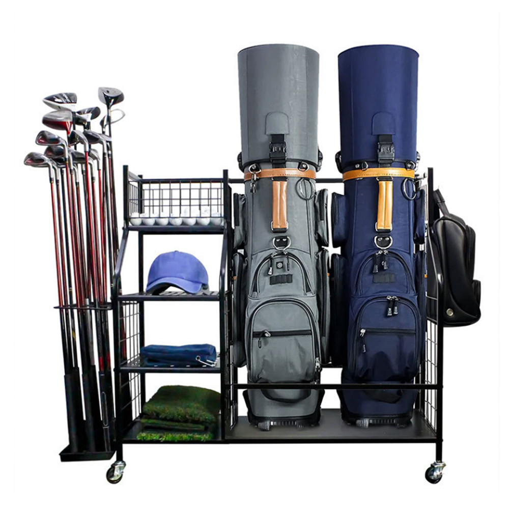 Sports Equipment Rack - Rak Organizer Garasi Penyimpanan Tas Golf