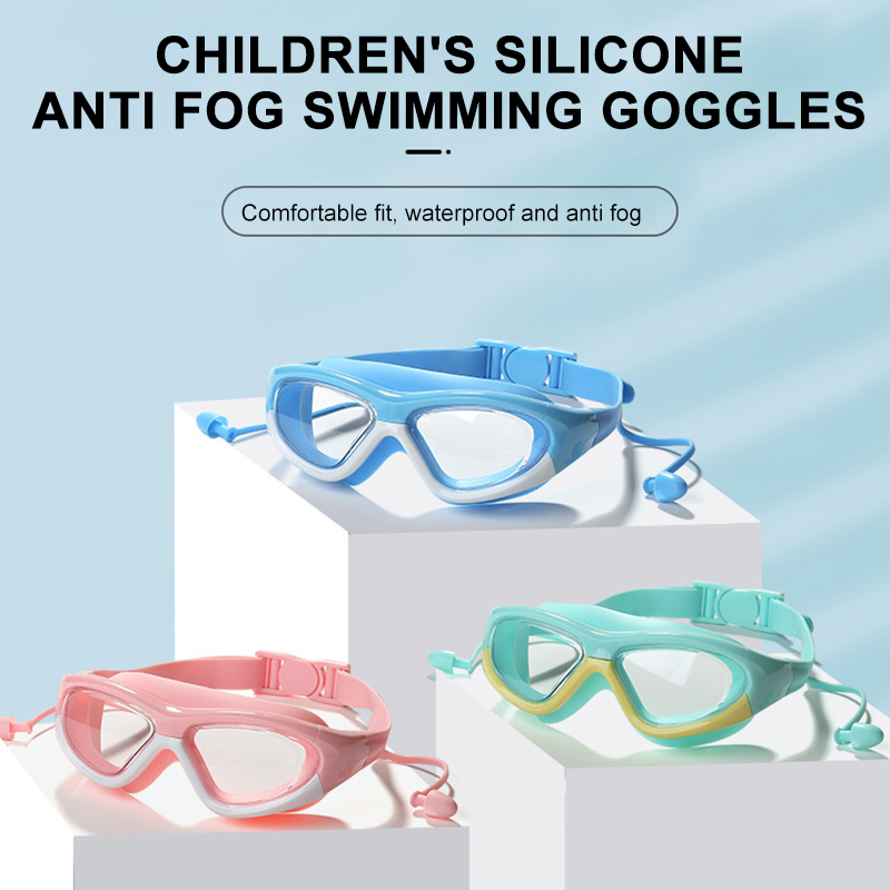 Swimming Goggles Anti Fog - Kacamata Renang Anak-anak Baru Tahan Air,