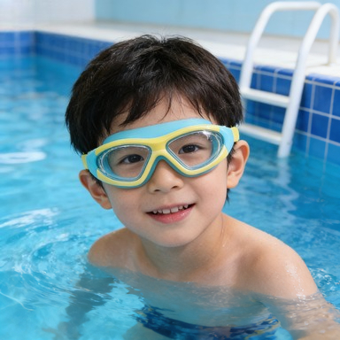Swimming Goggles Anti Fog - Kacamata Renang Anak-anak Definisi Tinggi Tahan