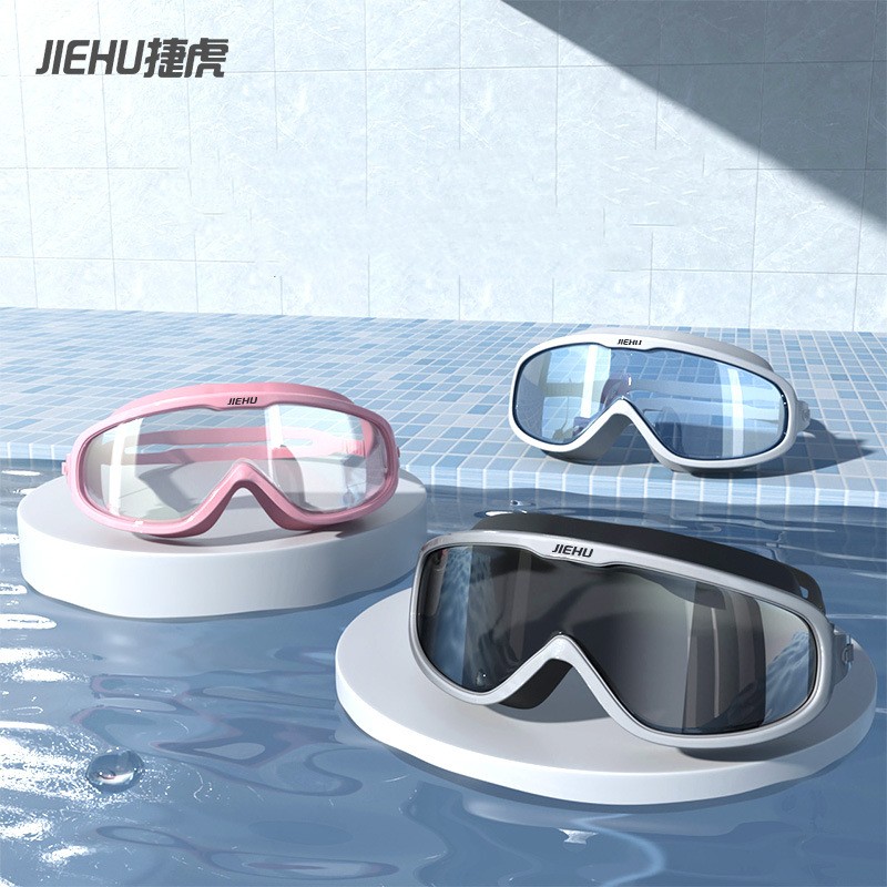 Swimming Goggles Anti Fog - Miopia Dewasa Profesional Tahan Air Silikon