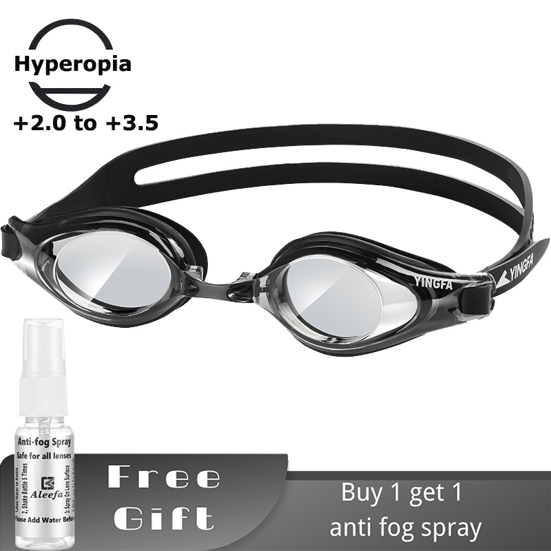 Swimming Goggles Anti Fog - Kacamata Renang Presbiopia untuk Dewasa –