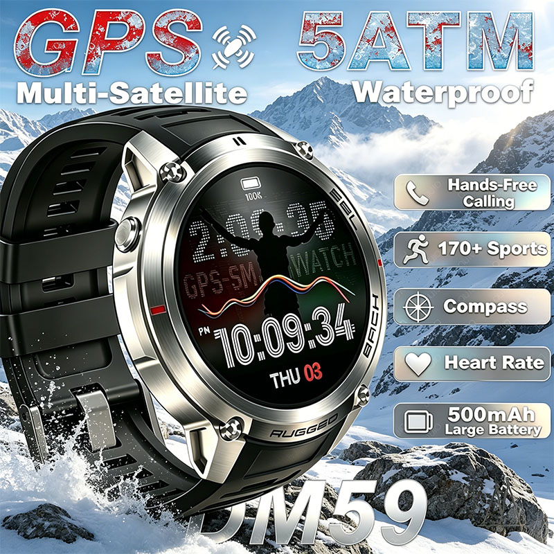 Sports Equipment In Spanish - Jam Tangan Olahraga Luar Ruangan GPS