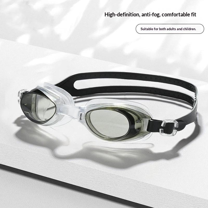 1 Buah Kacamata Silikon HD Tah - Swimming Goggles Anti Fog ulasan dan harga