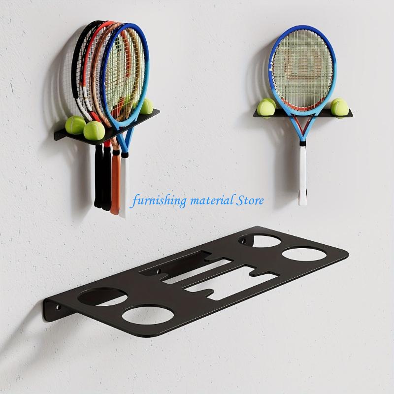 Y5GD Rak Dinding Raket Tenis B - Sports Equipment Holder ulasan dan harga