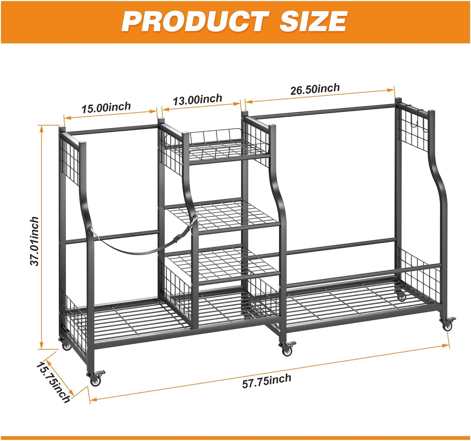 Rak Penyimpanan Tas Golf, Orga - Sports Equipment Holder ulasan dan harga