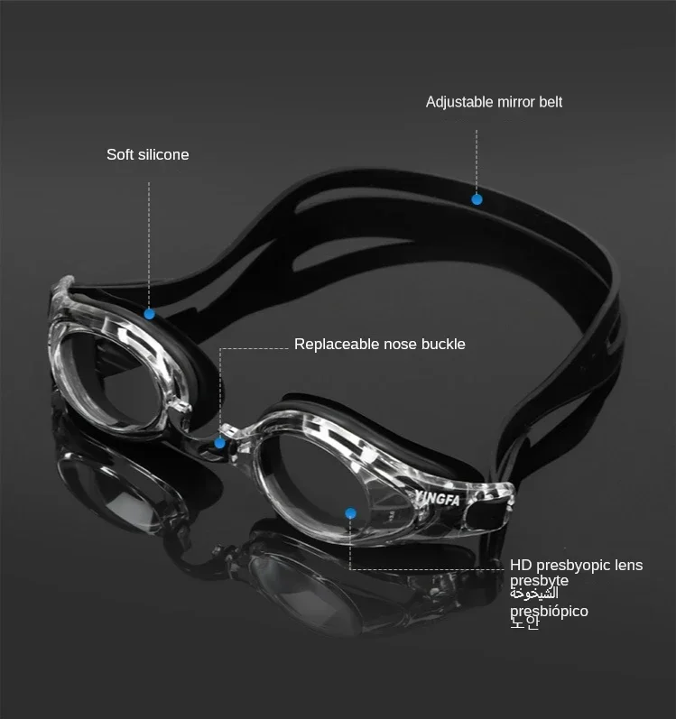 Kacamata Renang Presbiopia unt - Swimming Goggles Anti Fog ulasan dan harga