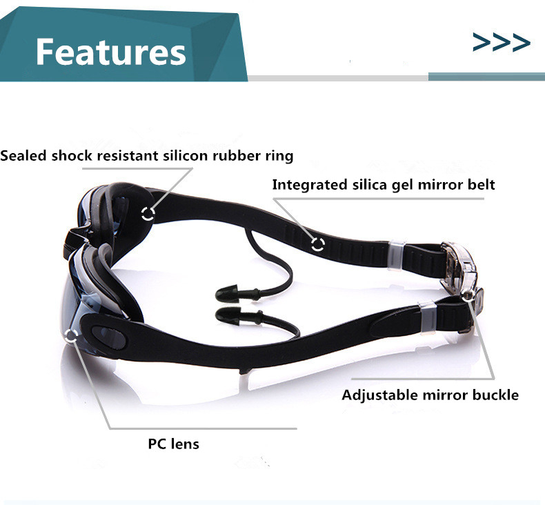 Kacamata renang dewasa kolam r - Swimming Goggles Anti Fog ulasan dan harga