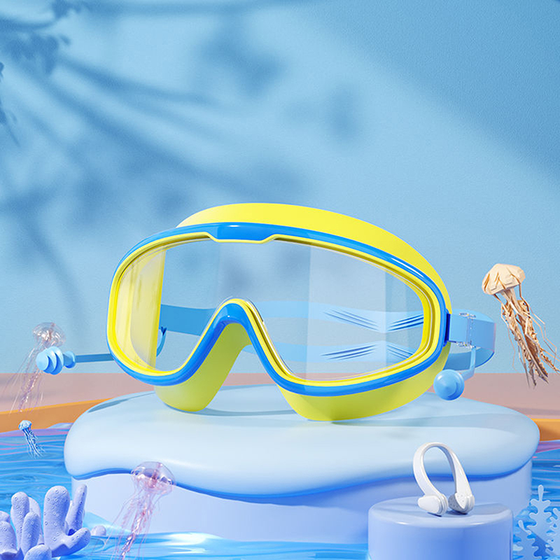 Kacamata Renang Bingkai Besar  - Swimming Goggles Anti Fog ulasan dan harga