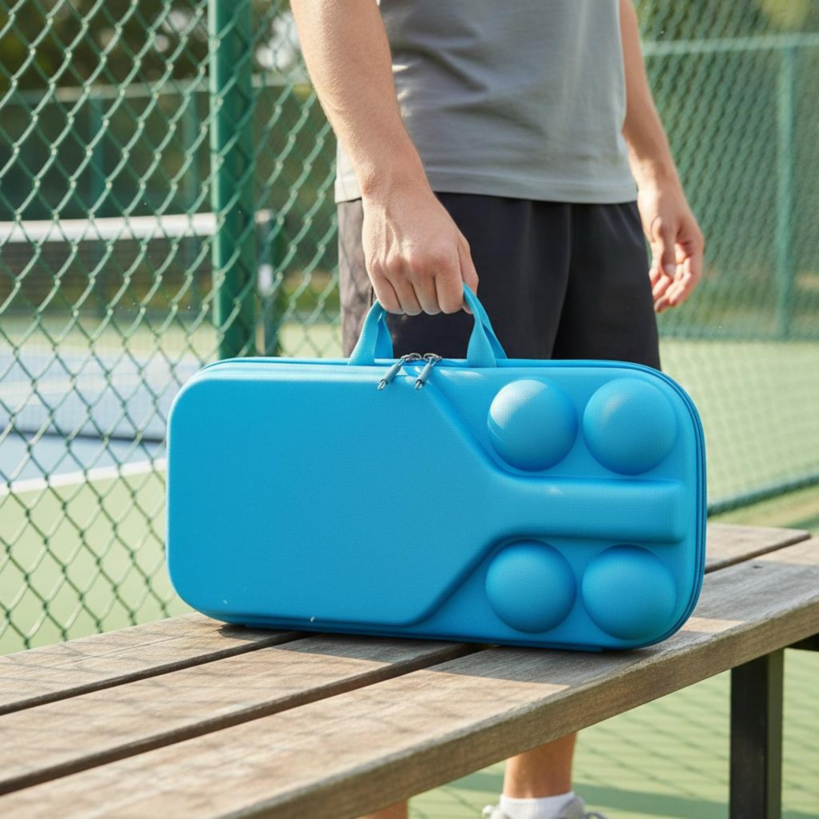 Tas Pickleball Cangkang Keras  - Pickleball Paddle ulasan dan harga
