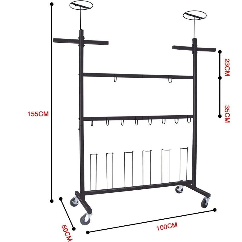 Rak Penyimpanan dan Display Pe - Sports Equipment Rack ulasan dan harga