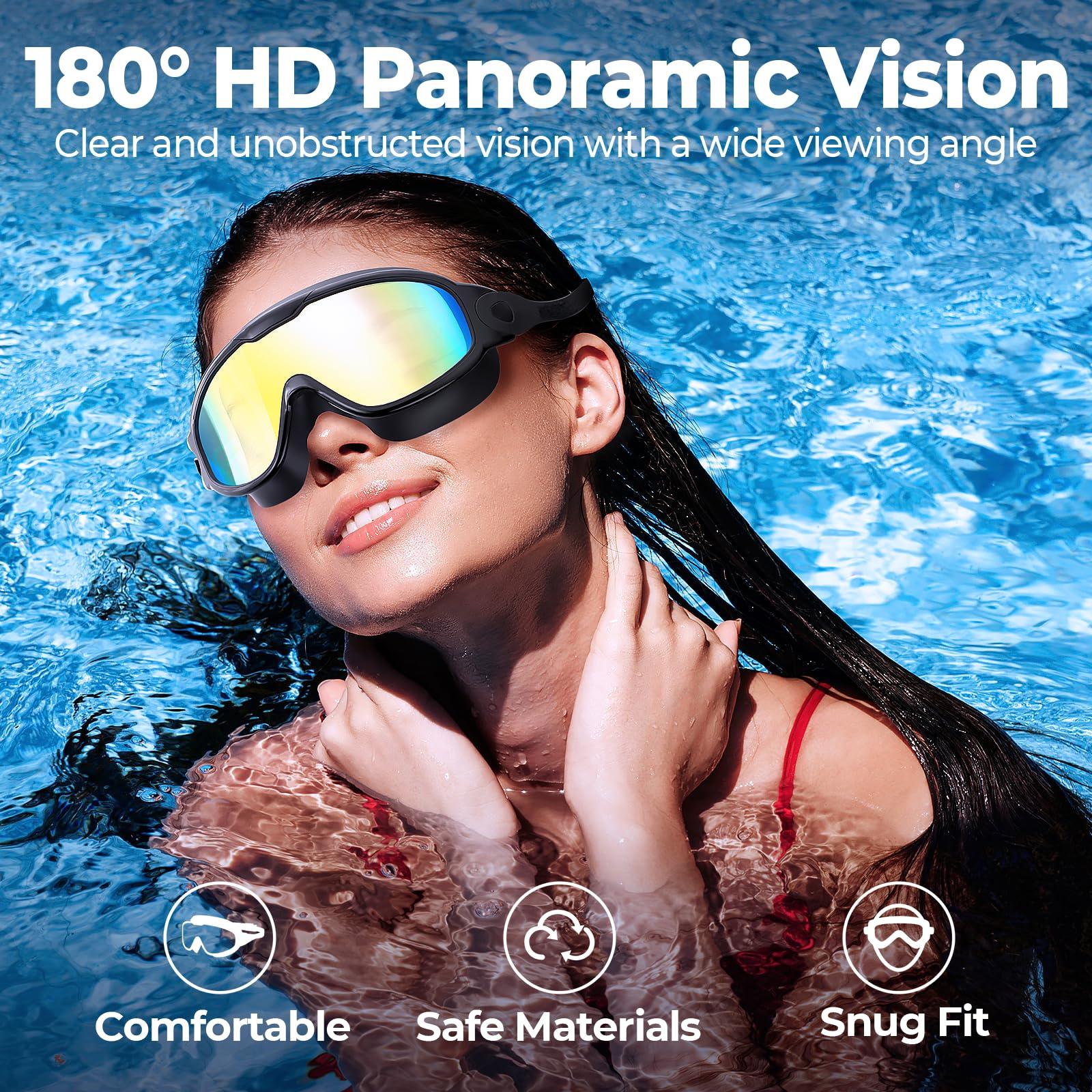 2 Paket Kacamata Renang Dewasa - Swimming Goggles Anti Fog ulasan dan harga