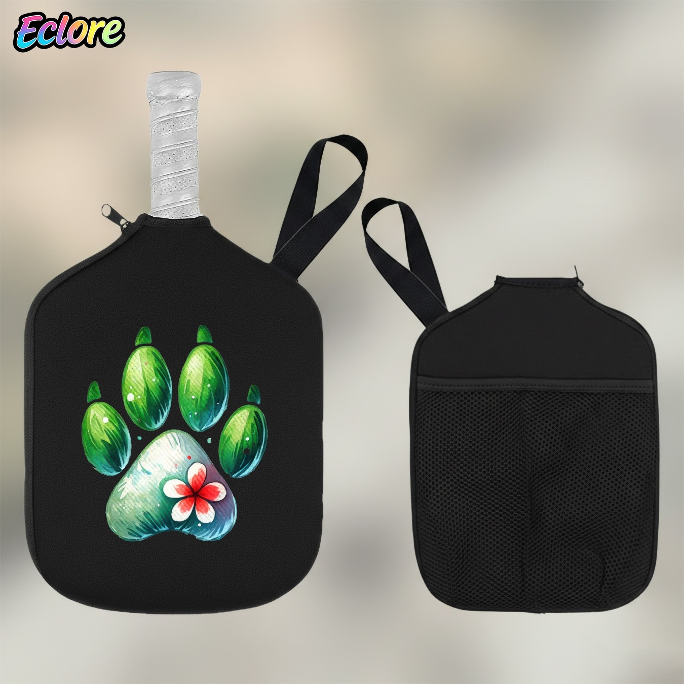 Penutup Raket Pickleball Motif - Pickleball Paddle ulasan dan harga