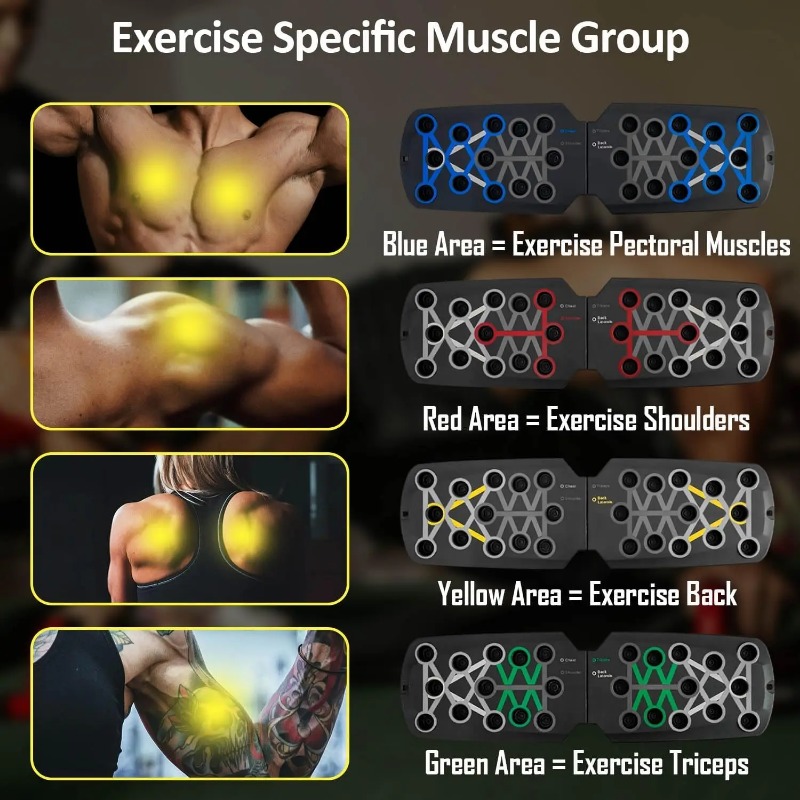Papan Push Up Lipat dengan Tal - Sports Equipment Suppliers ulasan dan harga